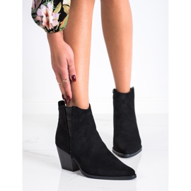 Bestelle Botines de ante en Spitz negro 4