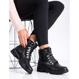 Cm Paris Botas casuales con cordones negro 2