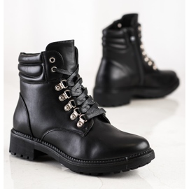 Cm Paris Botas casuales con cordones negro 1