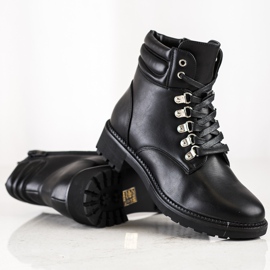 Cm Paris Botas casuales con cordones negro 4