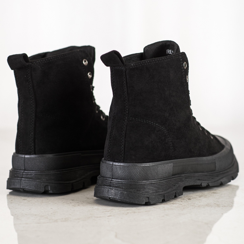 Seastar Zapatillas de ante altas negro 1