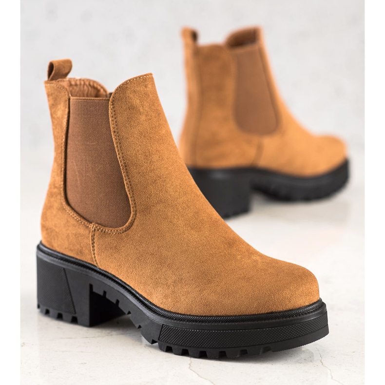 Seastar Botas Chelsea clásicas marrón 1