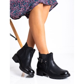 Renda Botas con hebilla negro 1 Renda Botas con hebilla negro 1