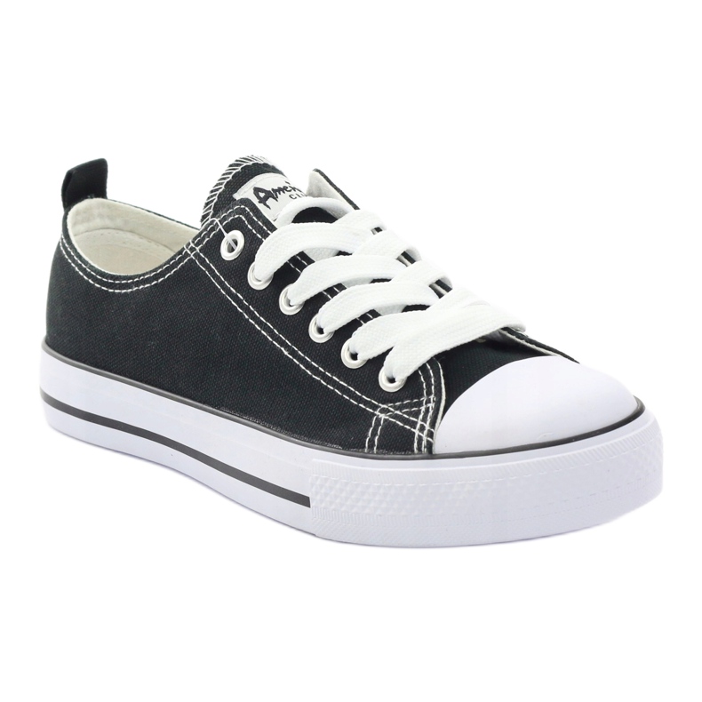 American Club Zapatillas clásicas negras American DSLN-01 shoes negro 1 American Club Zapatillas clásicas negras American DSLN-01 shoes negro 1