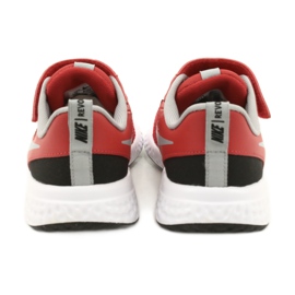 Zapatilla Nike Revolution 5 (PSV) Jr BQ5672-603 negro rojo 6