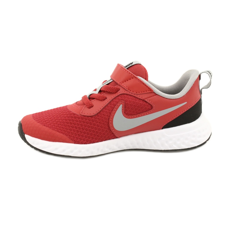 Zapatilla Nike Revolution 5 (PSV) Jr BQ5672-603 negro rojo 1