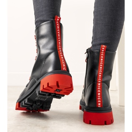 Botas de mujer negras de Asha negro 1 Botas de mujer negras de Asha negro 1