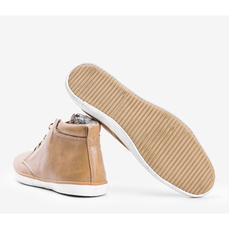 Deportivas beige hombre Separan tobillo 1