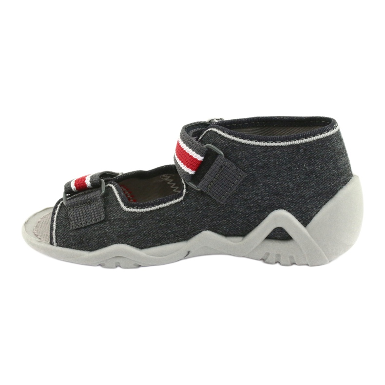 Calzado infantil befado 250P087 rojo gris 3