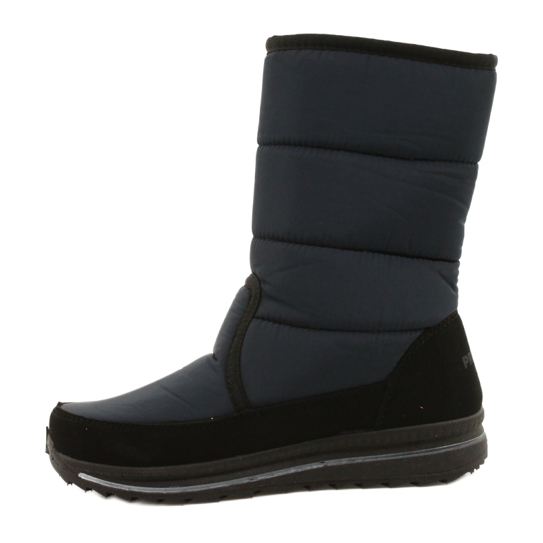 Botas deportivas femeninas Progress Progj-21-08 Navy Blue negro 1