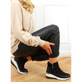Negro NB511 Botas negras con suela deportiva 3