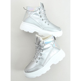 Calzado deportivo con aislamiento plateado FA-3357 Plateado plata 1 Calzado deportivo con aislamiento plateado FA-3357 Plateado plata 1