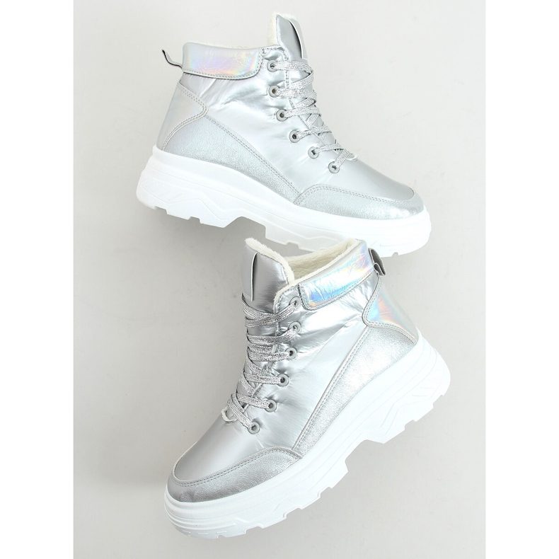 Calzado deportivo con aislamiento plateado FA-3357 Plateado plata 1 Calzado deportivo con aislamiento plateado FA-3357 Plateado plata 1
