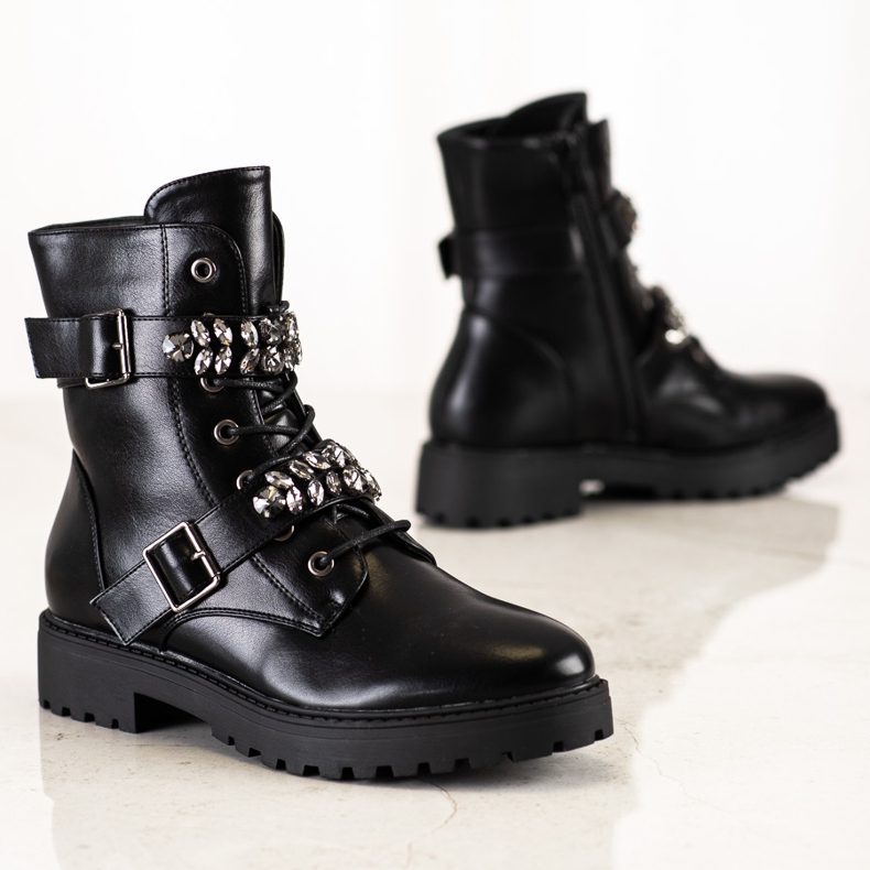 Bestelle Trabajadores cálidos con cristales negro 2