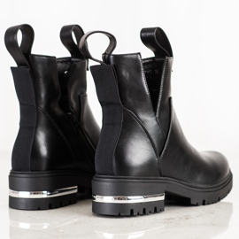Seastar Botas cálidas con corte negro 4