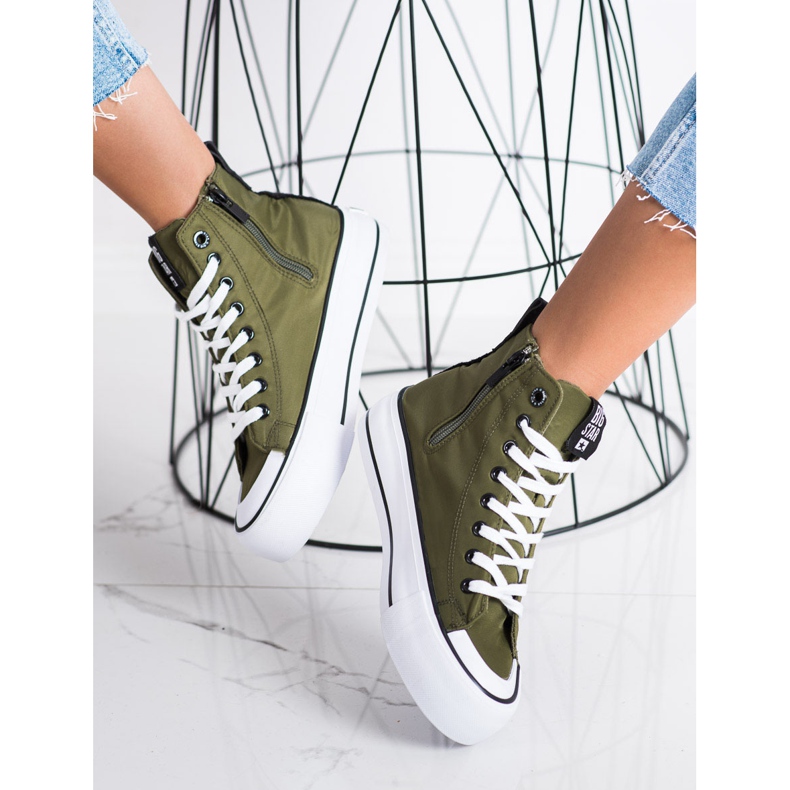 Zapatillas Damskei Big Star II274017 verde 2