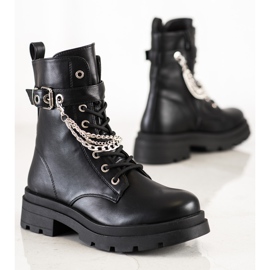 Bestelle Trabajadores de moda con cadena negro 3