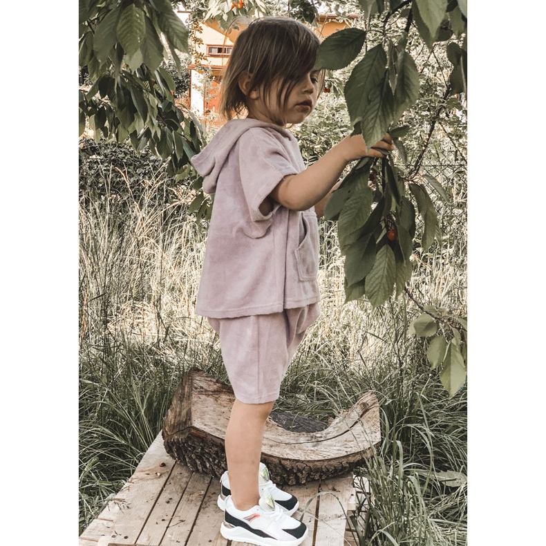 Zapatillas Deportivas Infantiles Zapatillas Negro-Violeta Game Time blanco púrpura 5