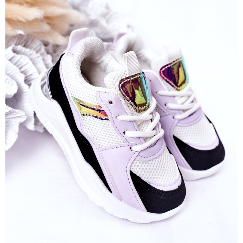 Zapatillas Deportivas Infantiles Zapatillas Negro-Violeta Game Time blanco 1 Zapatillas Deportivas Infantiles Zapatillas Negro-Violeta Game Time blanco 1