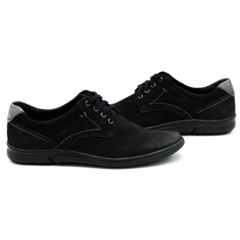 KOMODO Zapato casual piel hombre negro 858K 5