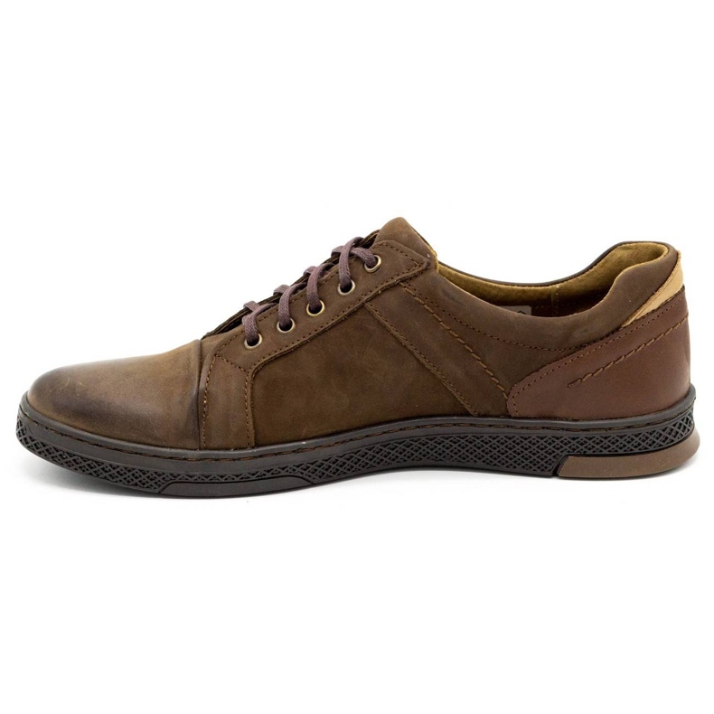 KOMODO Zapato casual piel hombre 883LK marrón 1