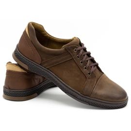 KOMODO Zapato casual piel hombre 883LK marrón 4