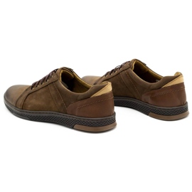KOMODO Zapato casual piel hombre 883LK marrón 7