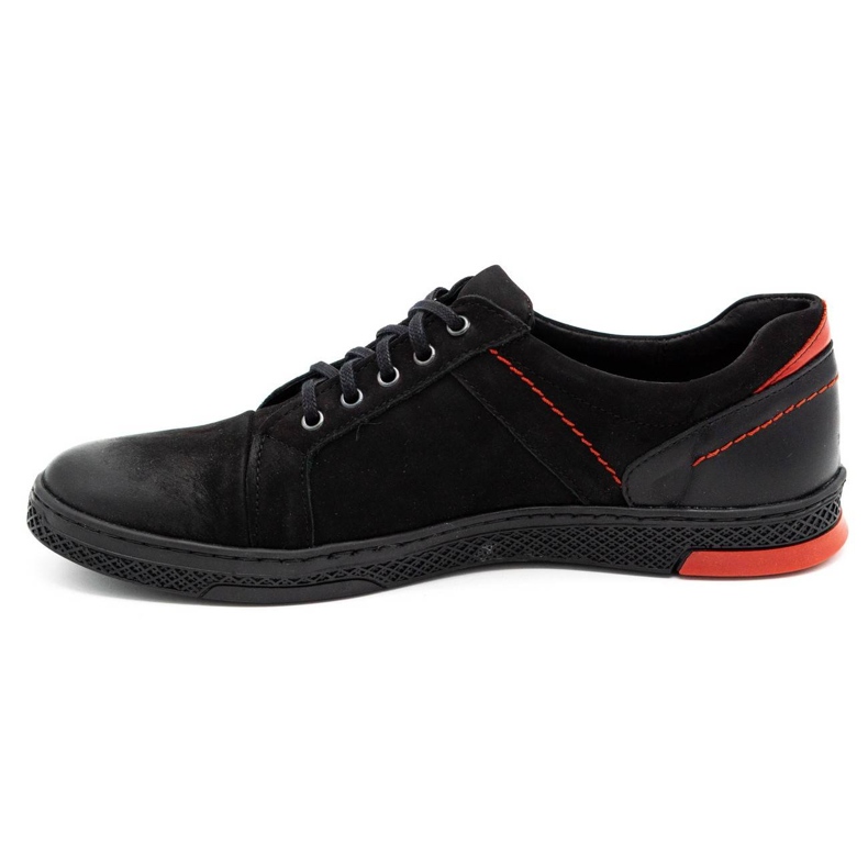 KOMODO Zapato casual piel hombre 883LK negro 1
