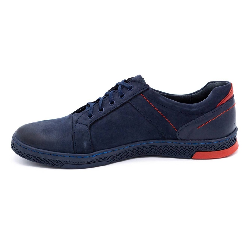 KOMODO Zapato casual piel hombre 883LK azul marino 1