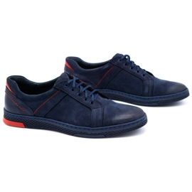 KOMODO Zapato casual piel hombre 883LK azul marino 2