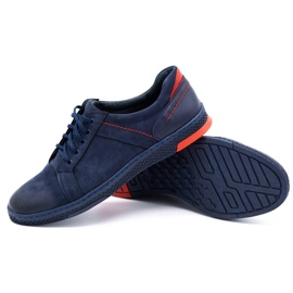 KOMODO Zapato casual piel hombre 883LK azul marino 3