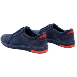 KOMODO Zapato casual piel hombre 883LK azul marino 7