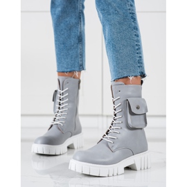 Seastar Trabajadores con bolsillo gris 2