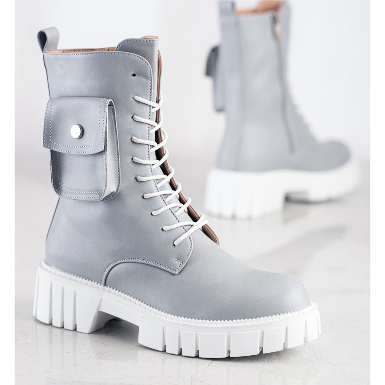 Seastar Trabajadores con bolsillo gris 1