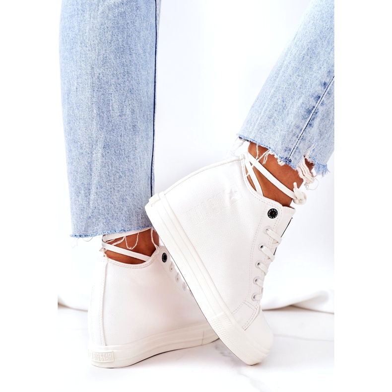 Deportivas Piel Big Star EE274128 Blanco 4