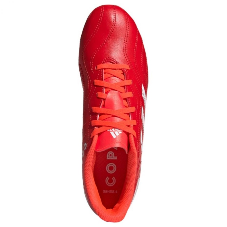 Botas de fútbol adidas Copa Sense.4 FxG M FY6183 rojo rojo 1