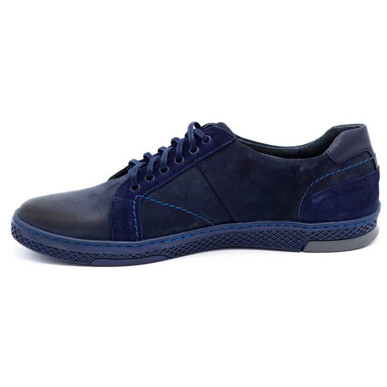 KOMODO Zapato casual piel hombre 884K azul marino 1