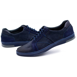 KOMODO Zapato casual piel hombre 884K azul marino 6