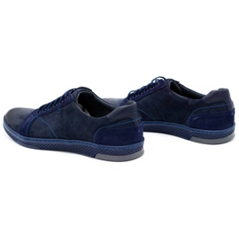 KOMODO Zapato casual piel hombre 884K azul marino 7
