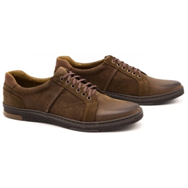 KOMODO Zapatos casual piel hombre 884K marrón 2