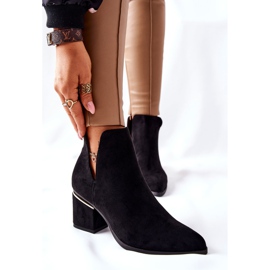 PS1 Botas de Ante con Recortes de Mujer Negro Noel 1 PS1 Botas de Ante con Recortes de Mujer Negro Noel 1