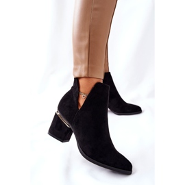 PS1 Botas de Ante con Recortes de Mujer Negro Noel 2 PS1 Botas de Ante con Recortes de Mujer Negro Noel 2