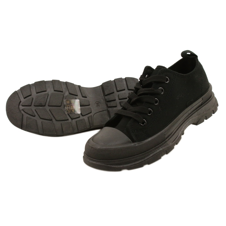 FR1 Zapatillas deportivas negras para niños Travel Time ['negro'] negro 3