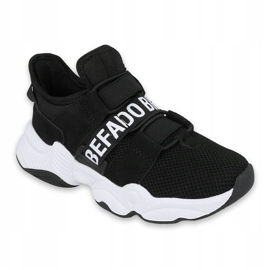 Calzado infantil befado 516Y066 blanco negro 1