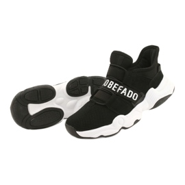 Calzado infantil befado 516Y066 blanco negro 3