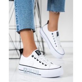 Zapatillas de mujer Big Star II274021 blanco 4