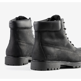 Botas de montaña de hombre Black Big Star Langlois negro 2