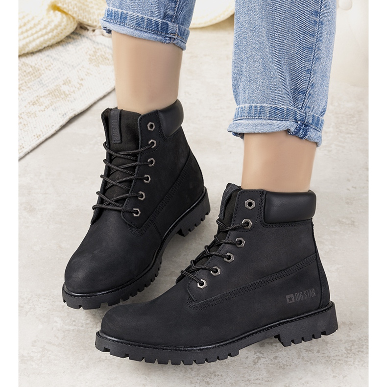 Botas de montaña para mujer Black Big Star Amitee negro 1