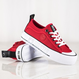 Zapatillas de mujer Big Star II274025 rojo 2