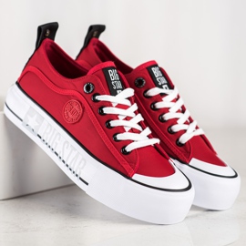 Zapatillas de mujer Big Star II274025 rojo 3